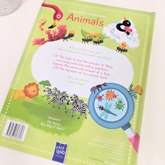 ⭐ My Big Book of Answers: Animals Flap Book⭐ - Picture 8 of 9